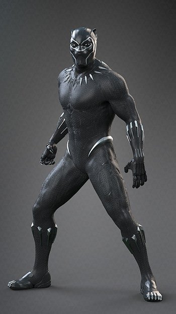 Black panther, marvel comics, wakanda HD phone wallpaper