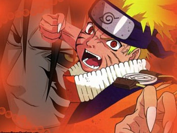 naruto, anime, attack HD wallpaper