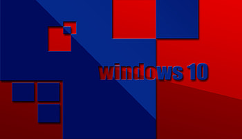 windows 10, blue, didis, windows, red HD wallpaper