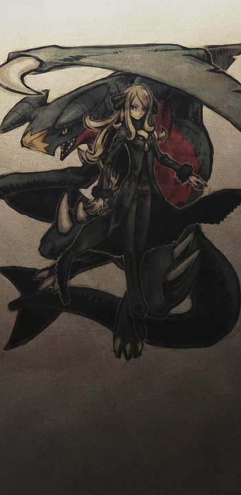 Pokemon - Cynthia, Anime, Pokemon HD phone wallpaper