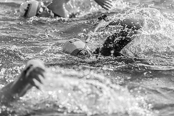 Swimming, Freiwasser schwimmen, Open water, Intersport Wohlleben HD wallpaper