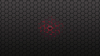 Blue honeycomb pattern | Wide HD wallpaper