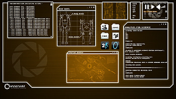 Portal 2 HD wallpaper