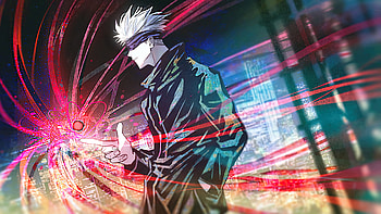 Satoru Gojo Jujutsu Kaisen, Satoru Gojo, Anime, Jujutsu Kaisen HD wallpaper
