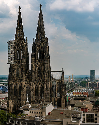 Gothic Architecture, Cologne cathedral, Enduring gothic, Unusual places HD phone wallpaper