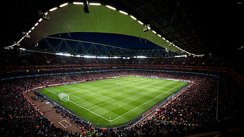 Emirates Stadium, Football Field HD wallpaper