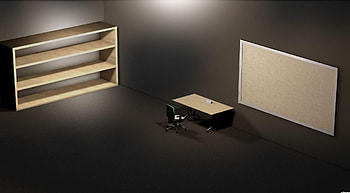 Bookshelf . Office , organizer, calendar, Room HD wallpaper