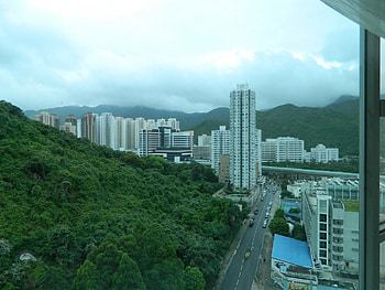 HONG KONG, Cloudy, Hongkong, Hill, HK HD wallpaper