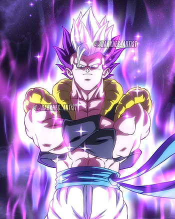Ultra gogeta, art, cartoon HD phone wallpaper