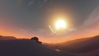 Journey game, Captivating gameplay, Striking screenshot, Gaming HD wallpaper