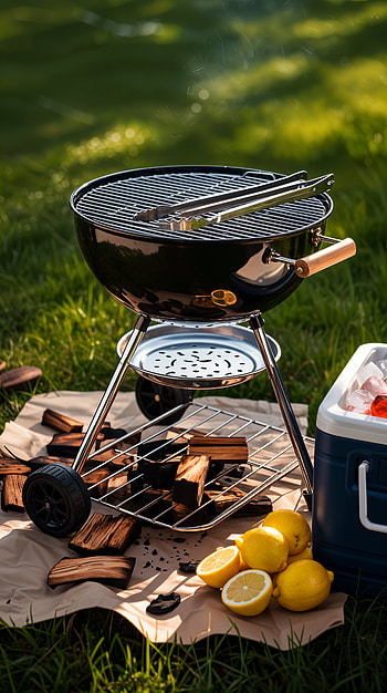 BBQ Bliss: Perfect Barbecue for Grill Lovers, lemon HD phone wallpaper