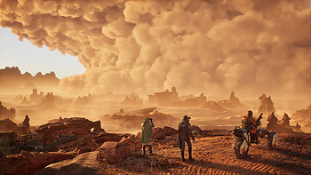 Dune: Awakening Sandstorm Video Game, video game, Dune: Awakening, sandstorm HD wallpaper
