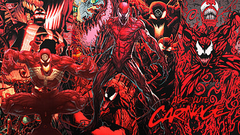 Carnage Unleashed — Symbiote, Carnage (Marvel Comics) HD wallpaper