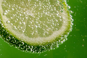 Bubbles, Lime, Macro, Lobule, Clove HD wallpaper