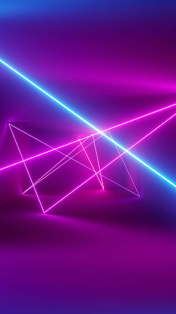 Neon cityscape, Urban environment, Vibrant lights, Nightlife HD phone wallpaper