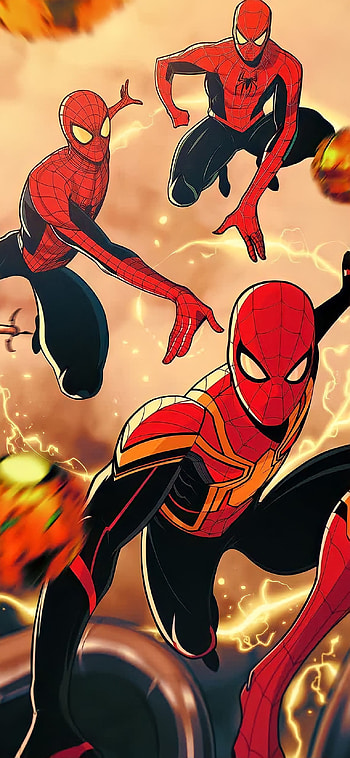 Spider-Man No Way Home, Superheroes, Tobey Maguire, Peter Parker, Andrew Garfield, Marvel, Spiderman no way home, Venom, Tom Holland, Spidrverse, Comics, MCU, Spiderman HD phone wallpaper
