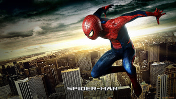 the amazing spider man, city, man, flight, spider, amazing HD wallpaper