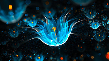 Preview abstraction, light, neon, glitter HD wallpaper