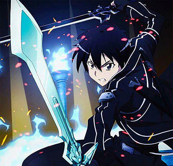 Action Time... Kirigaya Kazuto, black, sword, kill, dark HD wallpaper