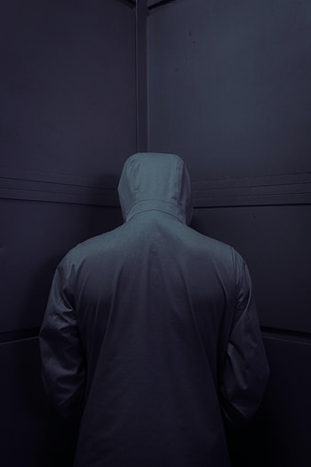Miscellanea, Miscellaneous, Sadness, Human, Person, Loneliness, Alone, Lonely, Hood, Sorrow HD phone wallpaper