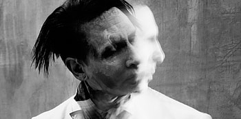Marilyn Manson Industrial Metal Heavy Glam Shock Hard Rock At Dark HD wallpaper