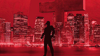 Daredevil Minimal , daredevil, superheroes, artist, artwork, digital-art HD wallpaper