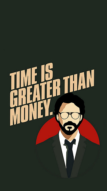 Money heist professor, tie, art, moneyheist, el professor, la casa de papel, quotes HD phone wallpaper