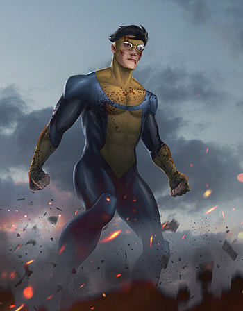 Invincible animation artstation invincible HD phone wallpaper