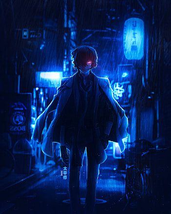 Osamu Dazai, bsd, otaku, edit, osamudazai, bungoustraydogs, animes, anime, anime HD phone wallpaper
