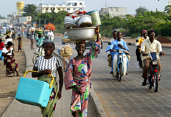 Benin, Cultural heritage, Vibrant markets, West African HD wallpaper