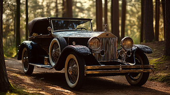 Vintage Car Elegance: A Stunning Ultra, vehicle, vintage car, classic car, Rolls-Royce HD wallpaper