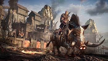 Eivor Odin Norse Assassin's Creed Valhalla Dawn of Ragnarok HD wallpaper