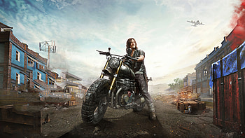 Daryl Dixon PUBG Mobile x The Walking Dead HD wallpaper