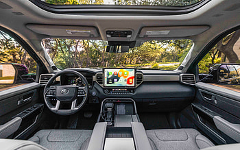 Toyota Sequoia Limited, , interior, 2023 cars, dashboard, Toyota Sequoia inside, 2023 Toyota Sequoia, japanese cars, Toyota HD wallpaper