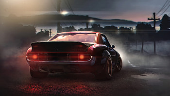 Midnight Celica Ride , cars, artist, artwork, digital-art, artstation HD wallpaper