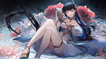 Anime Lady, Anime, Lady, CG, fantasy HD wallpaper