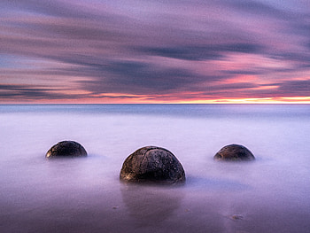 Nature, Water, Stones, Sea, Balls HD wallpaper