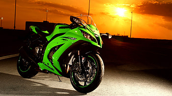 Kawasaki Ninja, kawasaki, bikes, racing, kawasaki-ninja HD wallpaper