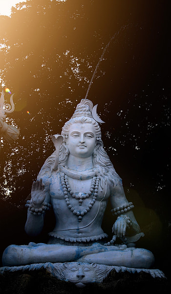 Godshiva, eye, hindu, shivling, prarsha, idol, spiritual, shiva, god HD phone wallpaper