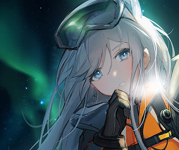 Aurora - Arknights, Aurora (Arknights), video game, Arknights HD wallpaper
