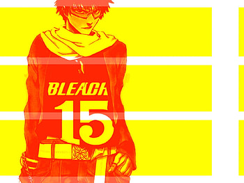 yellow-ichigo, ichigo, anime, bealch HD wallpaper