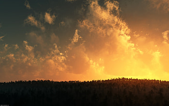 1, sunrise, moutains HD wallpaper