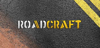 RoadCraft: Stunning Video Game Logo, video game, RoadCraft, logo HD wallpaper