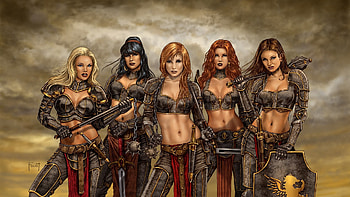 | Background ID:245346. Fantasy Women Warrior HD wallpaper