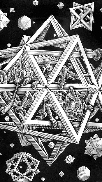 M.C. Escher, Other artist, , MC Escher HD phone wallpaper