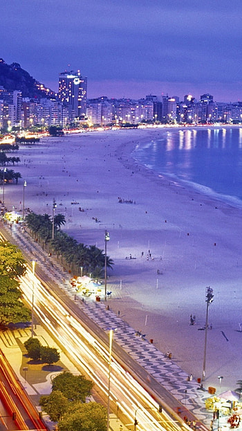 Rio de Janeiro, background, Brazilian Flag, Tourist attraction HD phone wallpaper