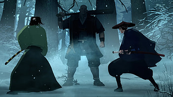 Blue-Eyed Samurai Anime – Mystical Background, Anime, Blue Eye Samurai HD wallpaper