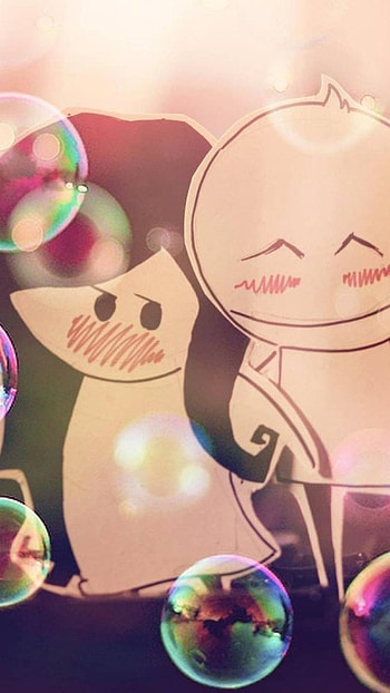 Cute For Girls, Cute Love, sketch HD phone wallpaper