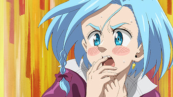 The Seven Deadly Sins Anime | Shocked Blue-Haired Character, Anime, The Seven Deadly Sins: Four Knights of the Apocalypse HD wallpaper