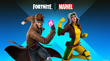 Gambit Rogue Fortnite Skin Fortnite HD wallpaper